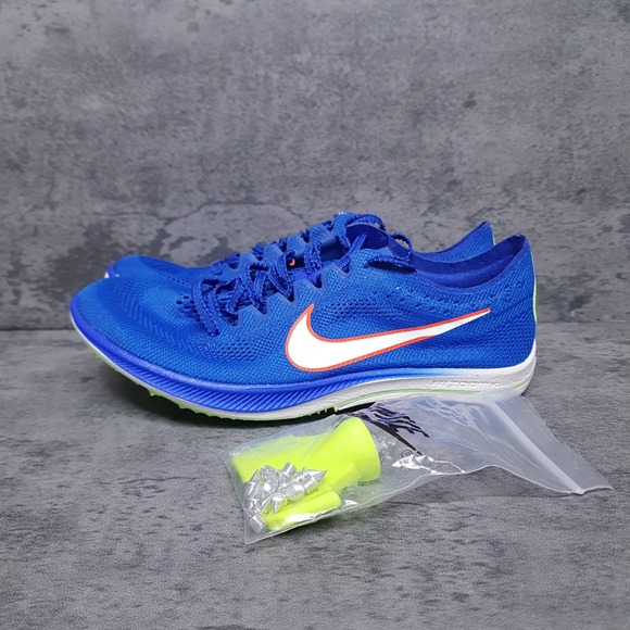 NIKE ZoomX Dragonfly Track & Field Distance Spikes Mens 5 Womens 6.5 Blue Orange